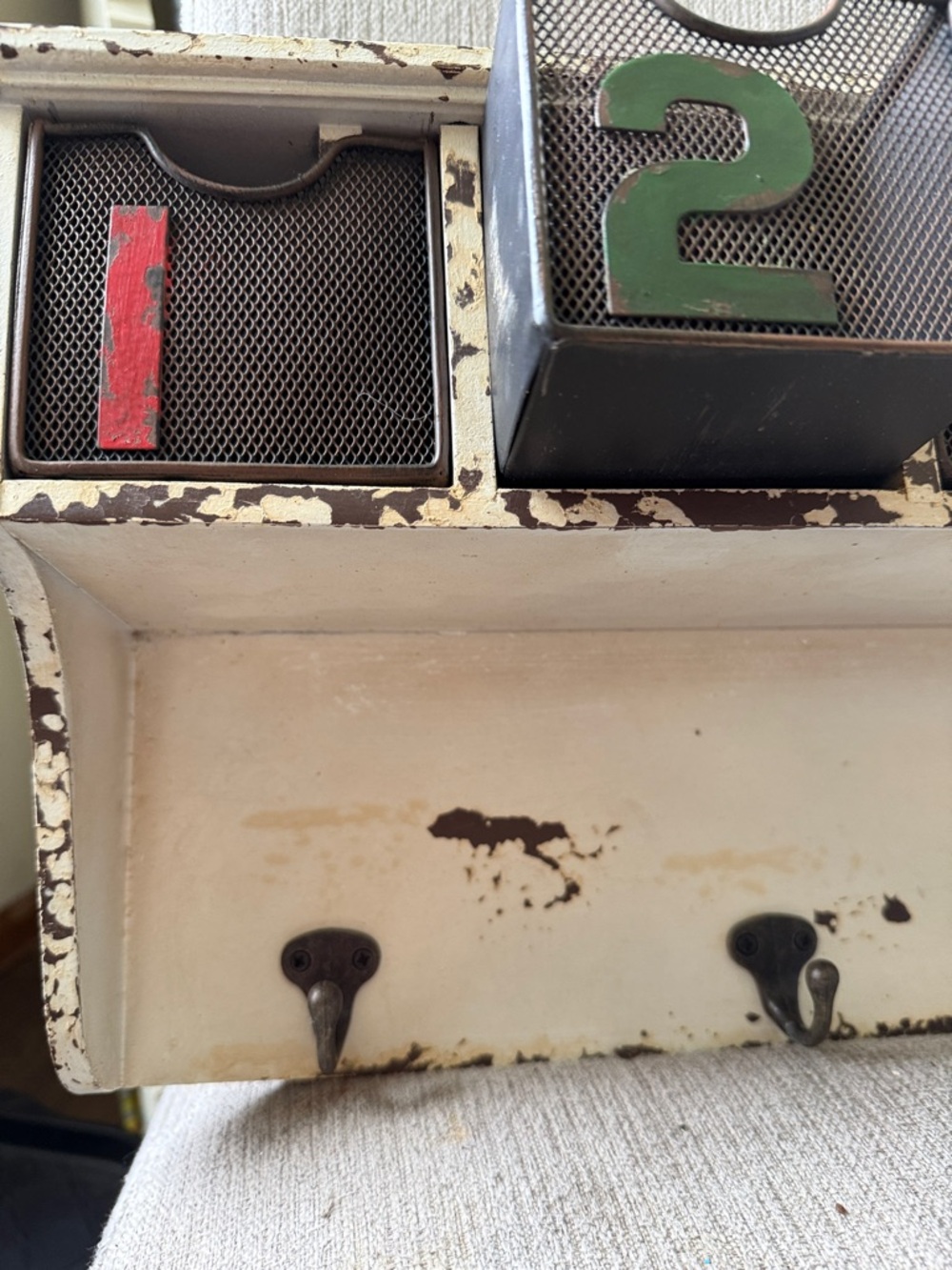 Rustic hanging shelf - Picture 5 of 7